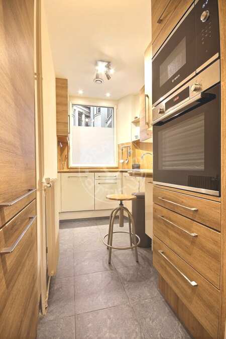 Cozinha Apartamento mobilado - 60m²  - 1 quarto - Avenue Foch - Paris