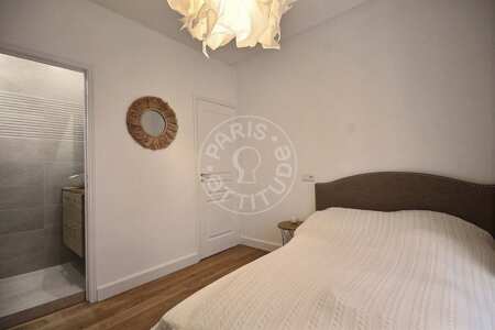 Bedroom Furnished apartment - 33m²  - 1 bedroom - Tolbiac - Paris