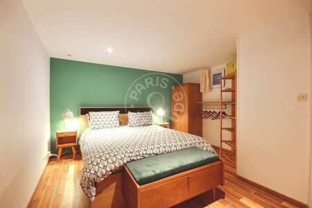 Chambre Appartement meublé - 29m²  - 1 chambre - Canal Saint-Martin - Paris