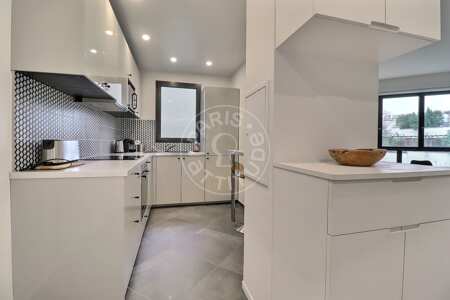 Cuisine Appartement meublé - 43m²  - 1 chambre - Boulogne-Billancourt