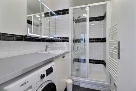 Salle de bain Appartement meublé - 43m²  - 1 chambre - Boulogne-Billancourt