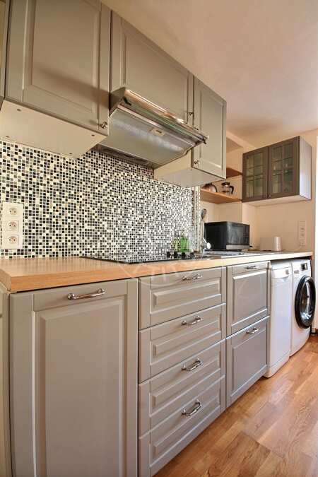 Cucina Monolocale arredato - 21m²  - Les Gobelins - Parigi