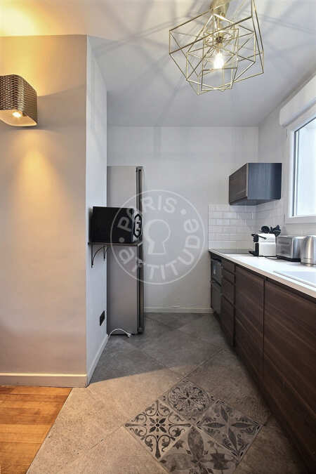 Cuisine Appartement meublé - 52m²  - 1 chambre - Invalides - Paris