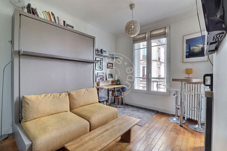 Salon - Studio meublé - Paris 75014 - 14165