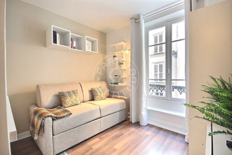 Living room - Furnished studio - Paris 75007 - 14173