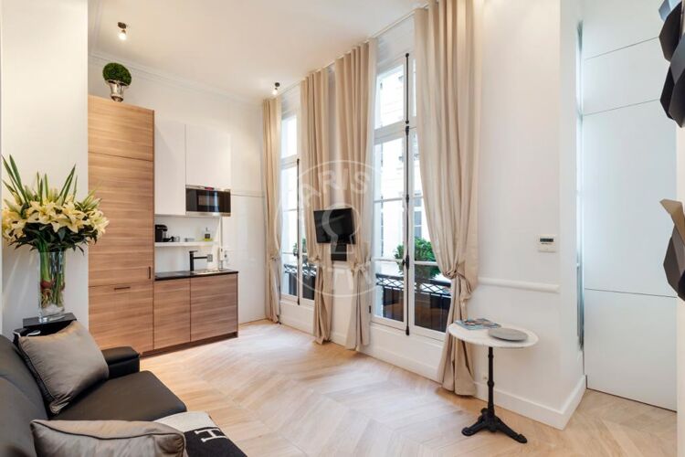 Salon - 1 chambre meublé - Paris 75001 - 14176