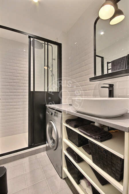 Bagno Appartamento arredato - 53m²  - 2 locali - Boulogne-Billancourt