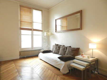 Living room Furnished apartment - 40m² - 1 bedroom - Ile Saint-Louis - Paris
