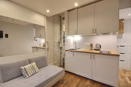 Salon Studio meublé - 15m²  - Tour Eiffel - Paris