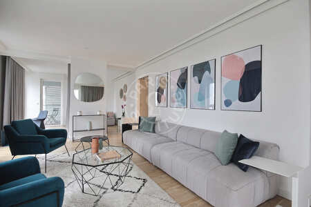 Salon Appartement meublé - 121m²  - 2 chambres - Bibliothèque François Mitterrand - Paris
