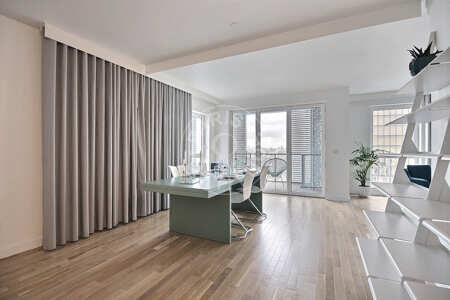 Salle à manger Appartement meublé - 121m²  - 2 chambres - Bibliothèque François Mitterrand - Paris