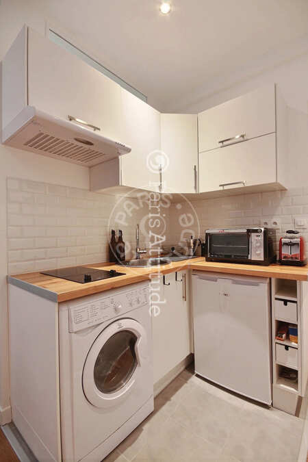 Cozinha Quitinete mobilado - 15m²  - Reuilly-Diderot - Paris
