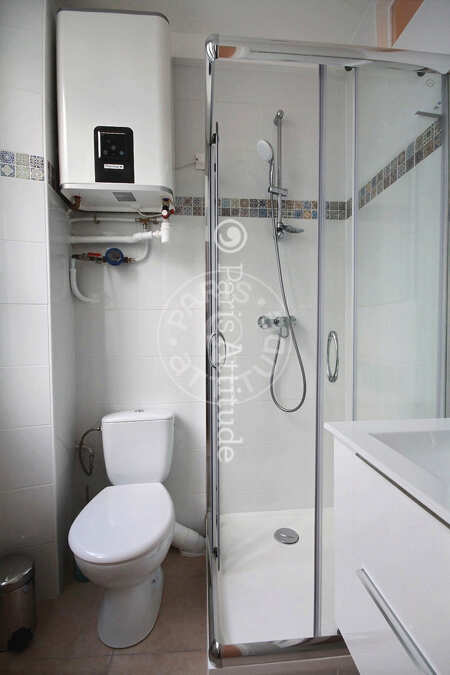 Casa de banho Quitinete mobilado - 15m²  - Reuilly-Diderot - Paris