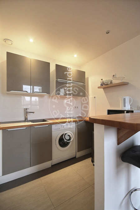 Cozinha Studio mobilado - 37m²  - Miromesnil - Paris