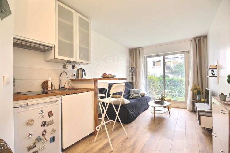Living room - Furnished studio - Paris 75016 - 14205