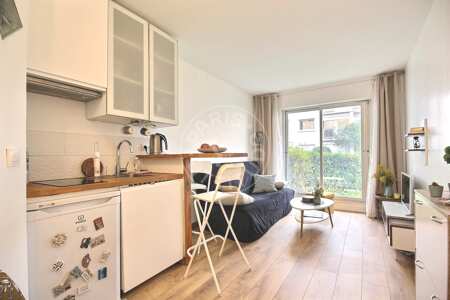 Salon Studio meublé - 20m²  - La Muette / Bois de Boulogne - Paris