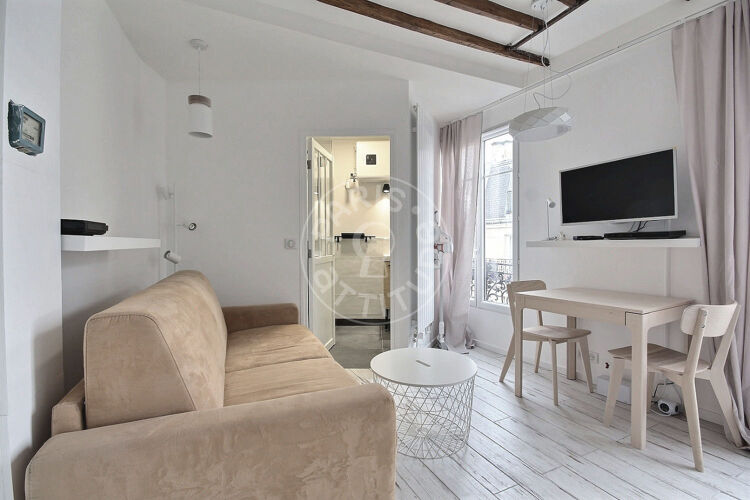 Living room - Furnished studio - Paris 75018 - 14214