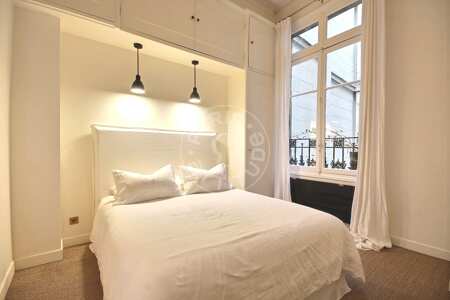 Schlafzimmer Möblierte wohnung - 40m²  - 1 Zimmer - Alma-Marceau - Paris