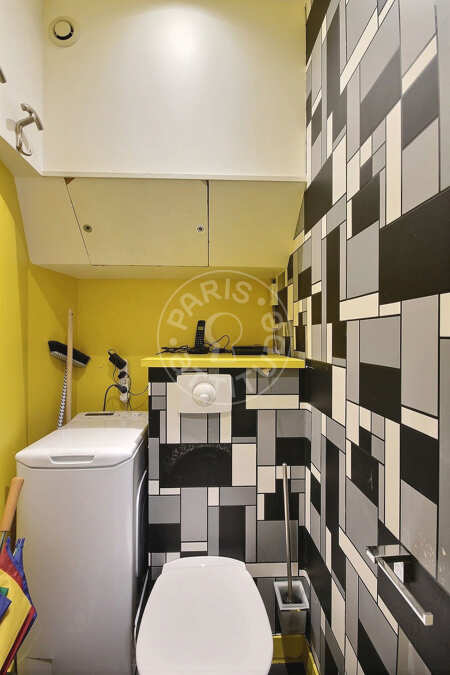 Inodoro Piso amueblado - 36m²  - 1 dormitorio - Montorgueil - París