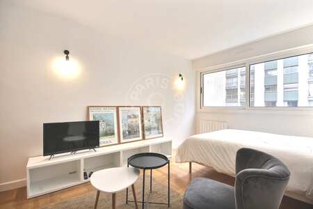 Wohnzimmer Möblierte studio - 25m²  - La Muette / Bois de Boulogne - Paris