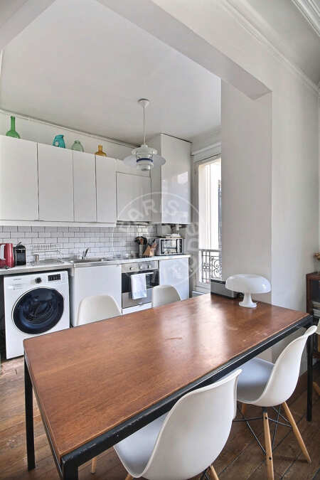 Kitchen Furnished apartment - 49m²  - 2 bedrooms - Musée Picasso - Paris