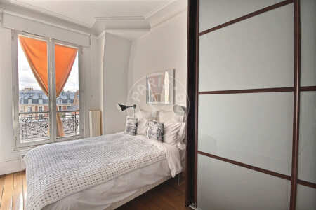 Bedroom Furnished apartment - 49m²  - 2 bedrooms - Musée Picasso - Paris
