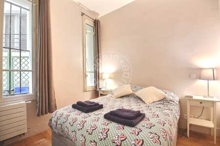 Camera da letto Appartamento arredato - 25m² - 1 locale - Poissonnière - Parigi