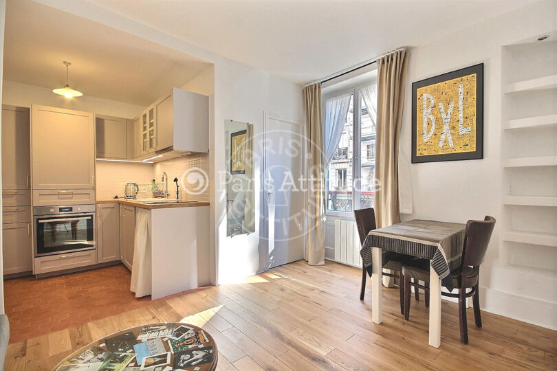 Furnished 1 bedroom - Paris 75018 - 14239