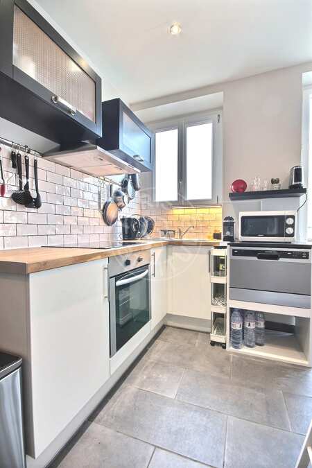Cucina Appartamento arredato - 45m²  - 2 locali - Ménilmontant - Parigi