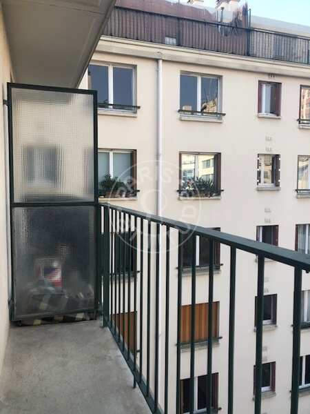 Varanda Apartamento mobilado - 45m²  - 1 quarto - Plaisance / Pernety - Paris