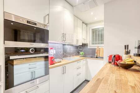 Cozinha Apartamento mobilado - 53m²  - 2 quartos - Notre-Dame de Lorette - Paris