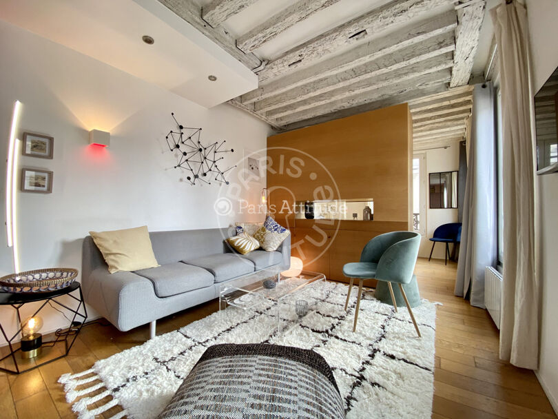Furnished studio - Paris 75003 - 14250