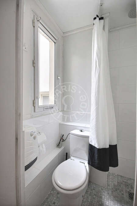 Badezimmer Möblierte studio - 19m²  - Oberkampf - Paris