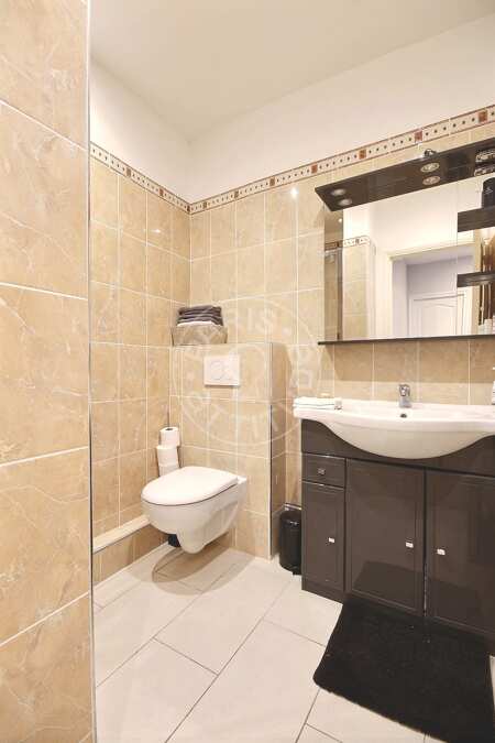 Bagno Appartamento arredato - 36m²  - 1 locale - Auteuil - Parigi