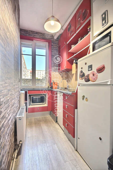 Cuisine Appartement meublé - 43m²  - 1 chambre - Porte de Versailles - Paris