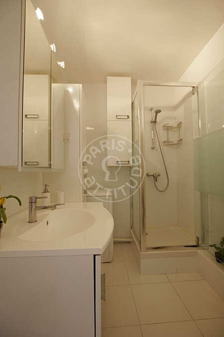 Casa de banho Apartamento mobilado - 37m²  - 1 quarto - Montparnasse - Paris