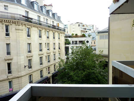 Varanda Apartamento mobilado - 37m²  - 1 quarto - Montparnasse - Paris