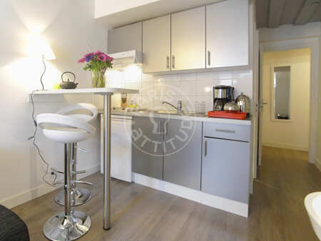 Cozinha Quitinete mobilado - 18m²  - Temple - Paris