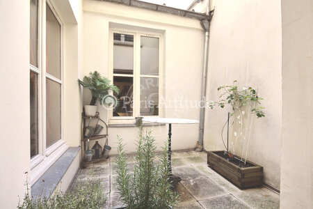 Terraço Apartamento mobilado - 33m²  - 1 quarto - Châtelet - Paris