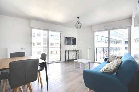 Wohnzimmer Möblierte wohnung - 65m²  - 2 Zimmer - Montrouge