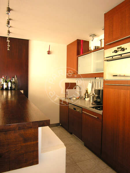 Cocina Piso amueblado - 62m²  - 1 dormitorio - Avenue Foch - París