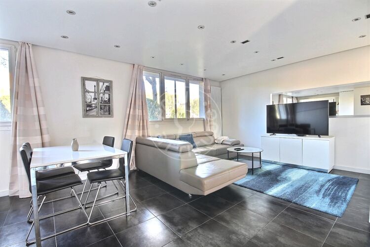 Living room - Furnished 1 bedroom - Neuilly-sur-Seine 92200 - 14281