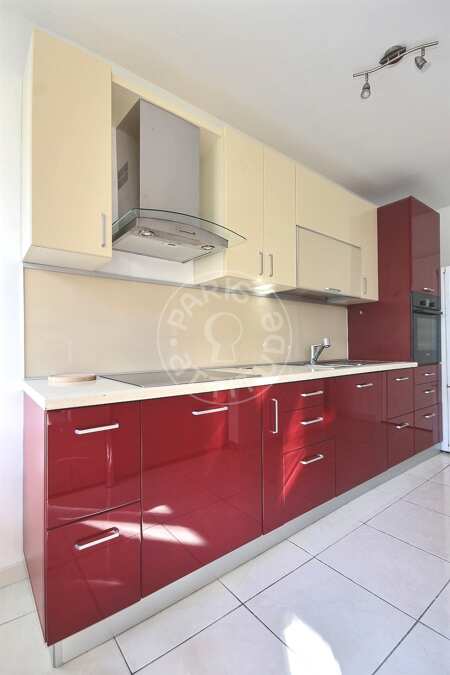 Cuisine Appartement meublé - 65m²  - 2 chambres - Courbevoie