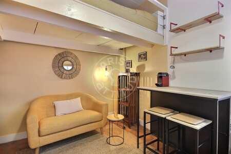 Salotto Monolocale arredato - 13m²  - Temple - Parigi