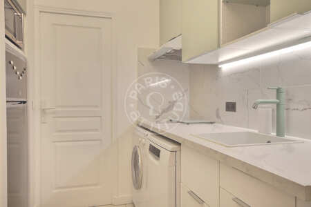 Kitchen Furnished studio - 35m²  - Champs-Elysées - Paris