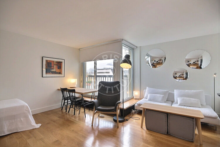 Wohnzimmer - Möblierte Studio - Paris 75015 - 14319