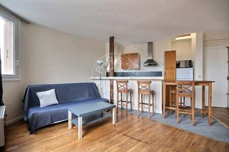 Wohnzimmer Möblierte wohnung - 41m²  - 1 Zimmer - Porte de Versailles - Paris