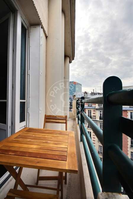 Balkon Möblierte wohnung - 41m²  - 1 Zimmer - Porte de Versailles - Paris
