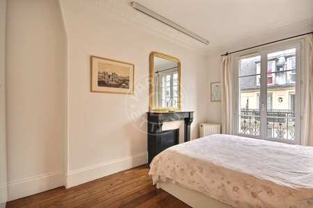Schlafzimmer Möblierte wohnung - 57m²  - 2 Zimmer - Jules Joffrin - Mairie du 18ème - Paris