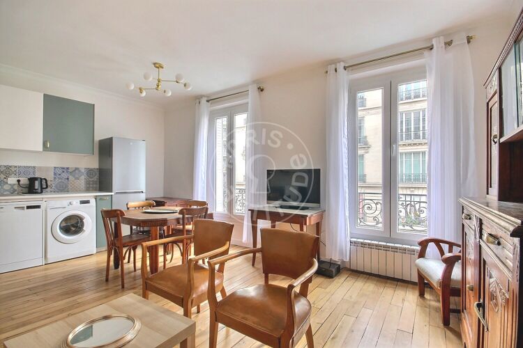 Sala - 1 quarto mobiliado - Paris 75020 - 14334